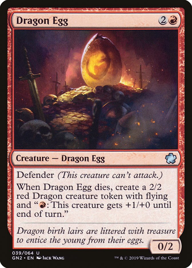 Dragon Egg [Game Night 2019] | Jomio and Rueliete's Cards and Comics