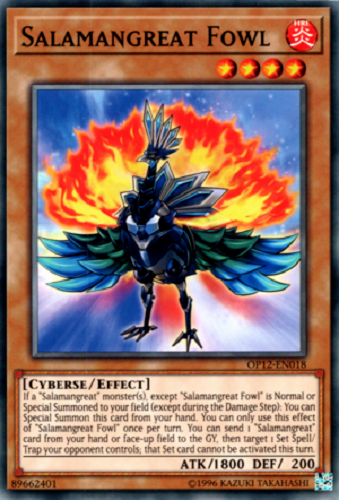 Salamangreat Fowl [OP12-EN018] Common | Jomio and Rueliete's Cards and Comics