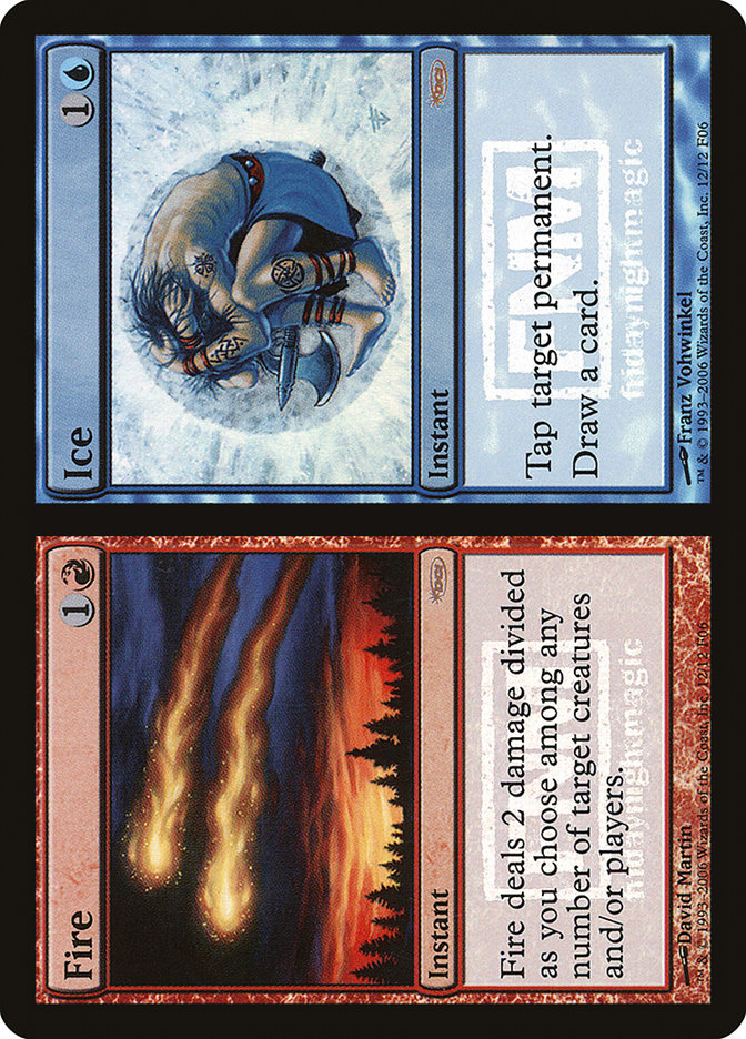 Fire // Ice [Friday Night Magic 2006] | Jomio and Rueliete's Cards and Comics