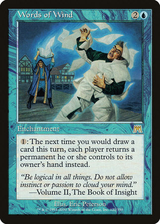 Words of Wind [Onslaught] | Jomio and Rueliete's Cards and Comics
