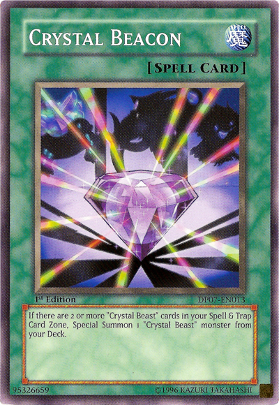 Crystal Beacon [DP07-EN013] Common | Jomio and Rueliete's Cards and Comics