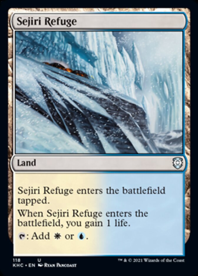 Sejiri Refuge [Kaldheim Commander] | Jomio and Rueliete's Cards and Comics