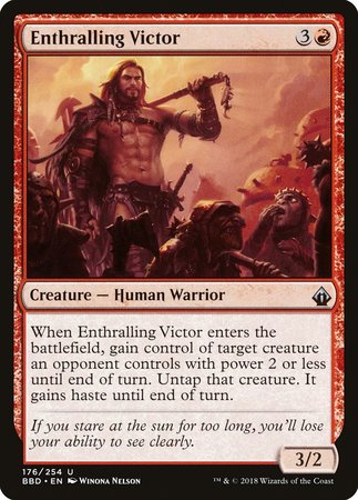 Enthralling Victor [Battlebond] | Jomio and Rueliete's Cards and Comics