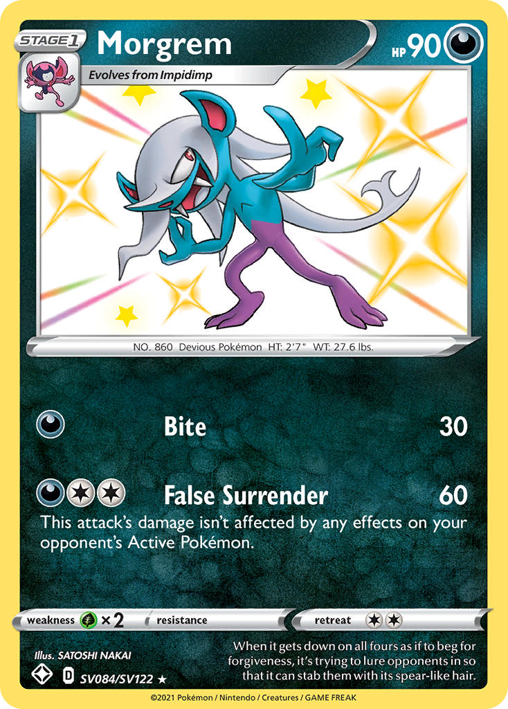 Morgrem (SV084/SV122) [Sword & Shield: Shining Fates] | Jomio and Rueliete's Cards and Comics