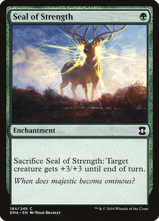 Seal of Strength [Eternal Masters] | Jomio and Rueliete's Cards and Comics
