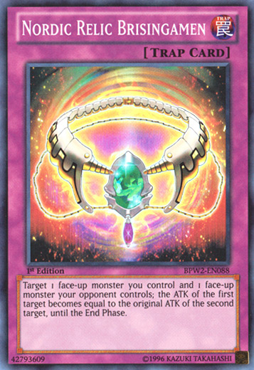 Nordic Relic Brisingamen [BPW2-EN088] Super Rare | Jomio and Rueliete's Cards and Comics