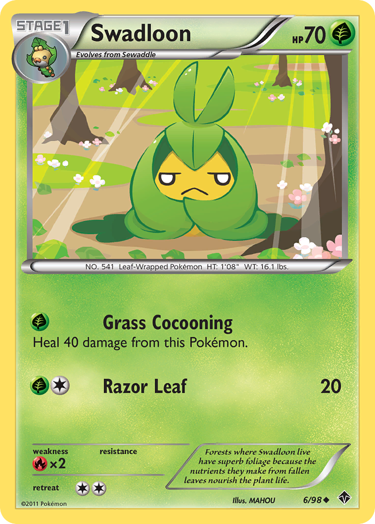 Swadloon (6/98) [Black & White: Emerging Powers] | Jomio and Rueliete's Cards and Comics