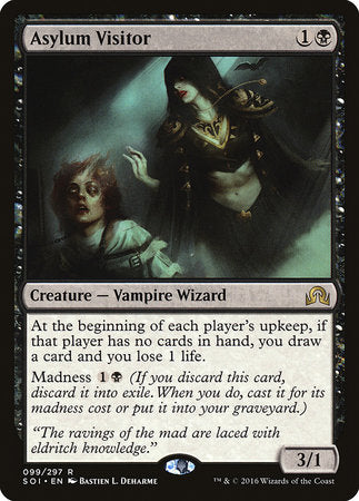 Asylum Visitor [Shadows over Innistrad] | Jomio and Rueliete's Cards and Comics