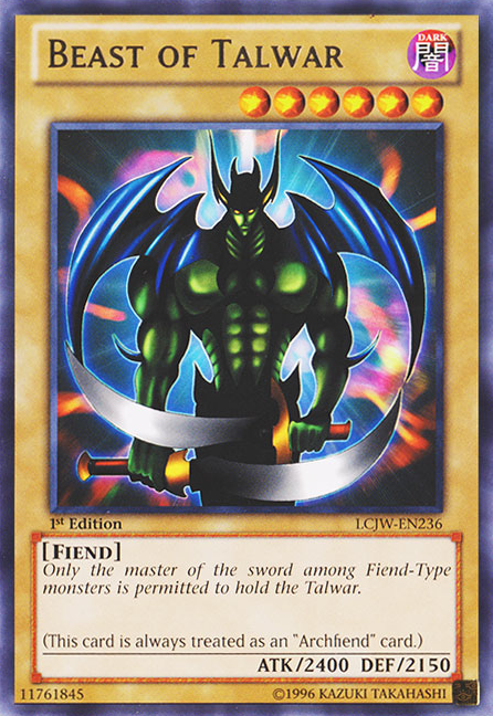 Beast of Talwar [LCJW-EN236] Rare | Jomio and Rueliete's Cards and Comics