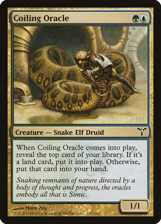 Coiling Oracle [Dissension] | Jomio and Rueliete's Cards and Comics