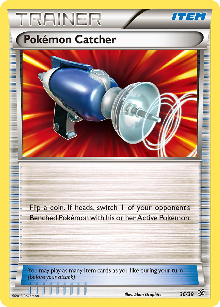 Pokemon Catcher (36/39) [XY: Kalos Starter Set] | Jomio and Rueliete's Cards and Comics