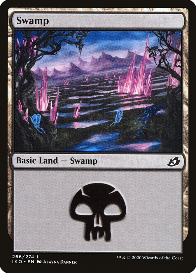 Swamp (266) [Ikoria: Lair of Behemoths] | Jomio and Rueliete's Cards and Comics