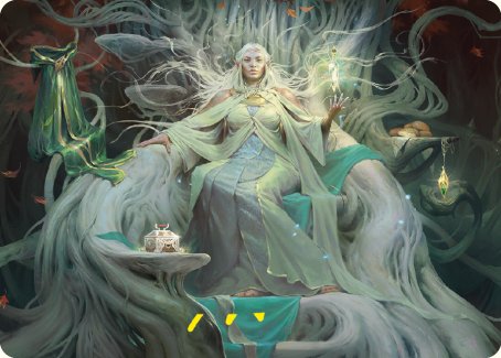 Galadriel, Gift-Giver Art Card [The Lord of the Rings: Tales of Middle-earth Art Series] | Jomio and Rueliete's Cards and Comics