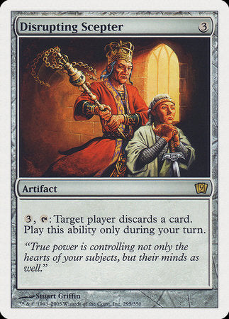 Disrupting Scepter [Ninth Edition] | Jomio and Rueliete's Cards and Comics