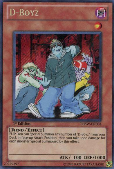 D-Boyz [PHSW-EN084] Secret Rare | Jomio and Rueliete's Cards and Comics