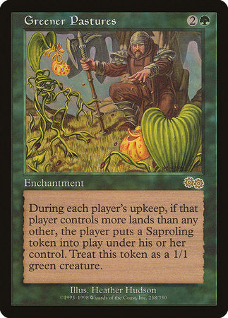 Greener Pastures [Urza's Saga] | Jomio and Rueliete's Cards and Comics