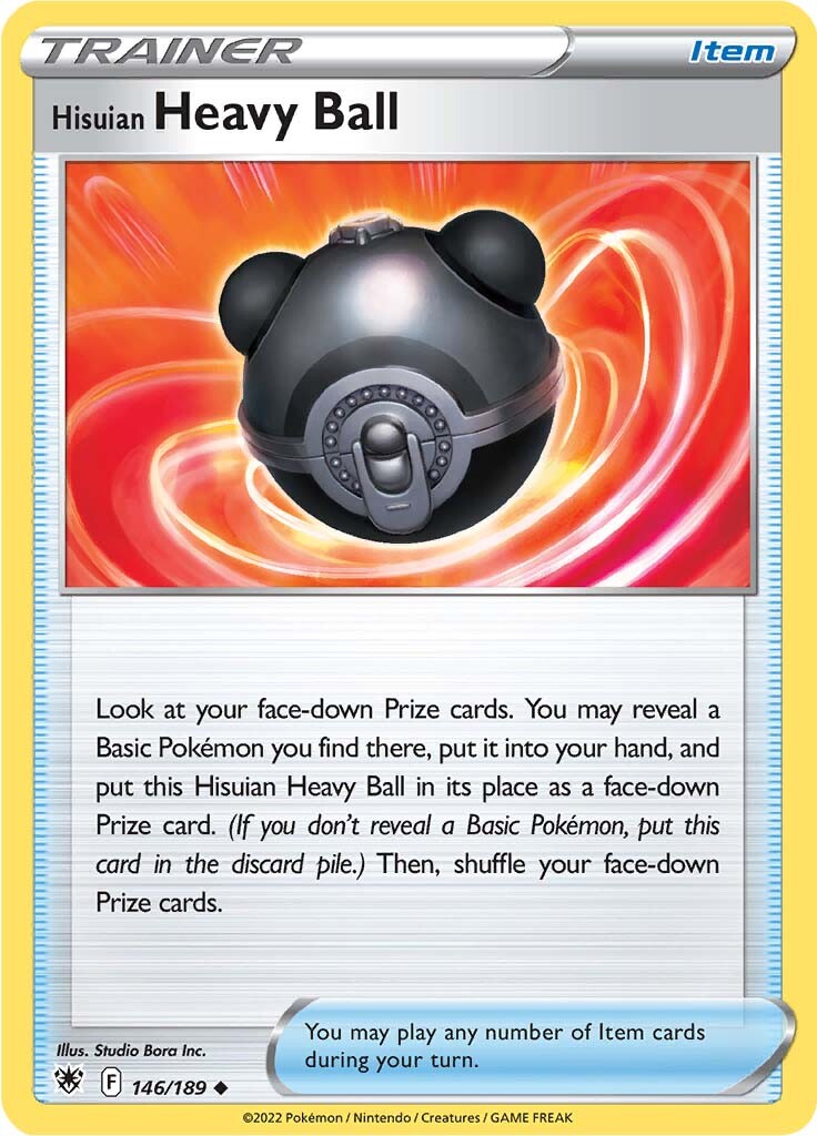 Hisuian Heavy Ball (146/189) [Sword & Shield: Astral Radiance] | Jomio and Rueliete's Cards and Comics