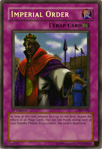 Imperial Order [PSV-104] Secret Rare | Jomio and Rueliete's Cards and Comics