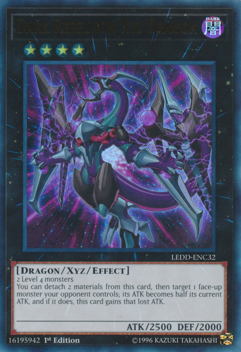 Dark Rebellion Xyz Dragon [LEDD-ENC32] Ultra Rare | Jomio and Rueliete's Cards and Comics
