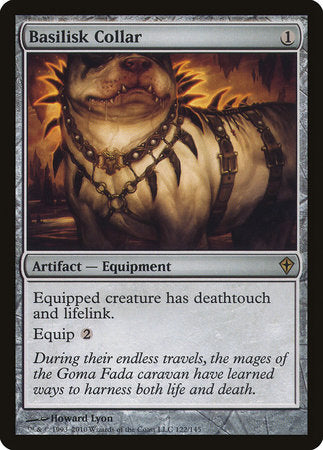 Basilisk Collar [Worldwake] | Jomio and Rueliete's Cards and Comics