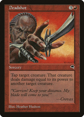 Deadshot [Tempest] | Jomio and Rueliete's Cards and Comics