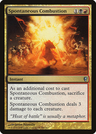 Spontaneous Combustion [Conspiracy] | Jomio and Rueliete's Cards and Comics