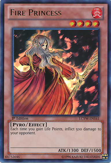 Fire Princess [LCYW-EN161] Ultra Rare | Jomio and Rueliete's Cards and Comics
