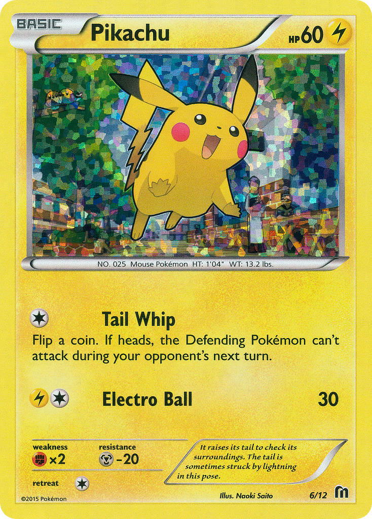 Pikachu (6/12) [McDonald's Promos: 2016 Collection] | Jomio and Rueliete's Cards and Comics