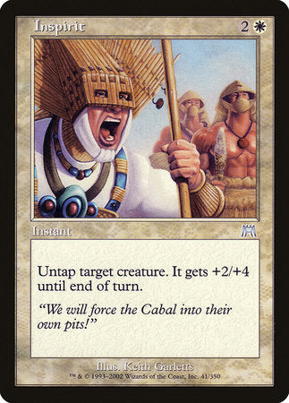 Inspirit [Onslaught] | Jomio and Rueliete's Cards and Comics