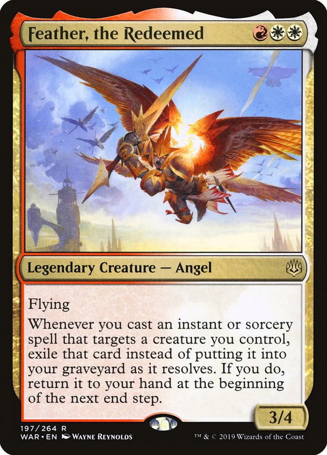 Feather, the Redeemed [War of the Spark] | Jomio and Rueliete's Cards and Comics