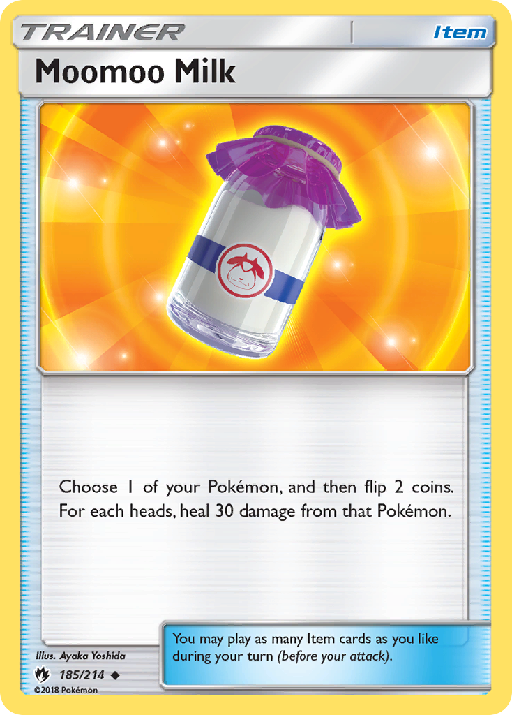 Moomoo Milk (185/214) [Sun & Moon: Lost Thunder] | Jomio and Rueliete's Cards and Comics