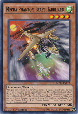Mecha Phantom Beast Harrliard [MP14-EN078] Common | Jomio and Rueliete's Cards and Comics