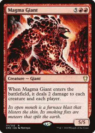 Magma Giant [Commander Anthology Volume II] | Jomio and Rueliete's Cards and Comics