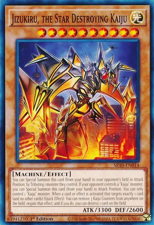 Jizukiru, the Star Destroying Kaiju [SR10-EN014] Common | Jomio and Rueliete's Cards and Comics