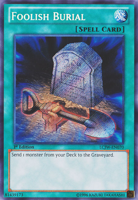Foolish Burial [LCJW-EN070] Secret Rare | Jomio and Rueliete's Cards and Comics