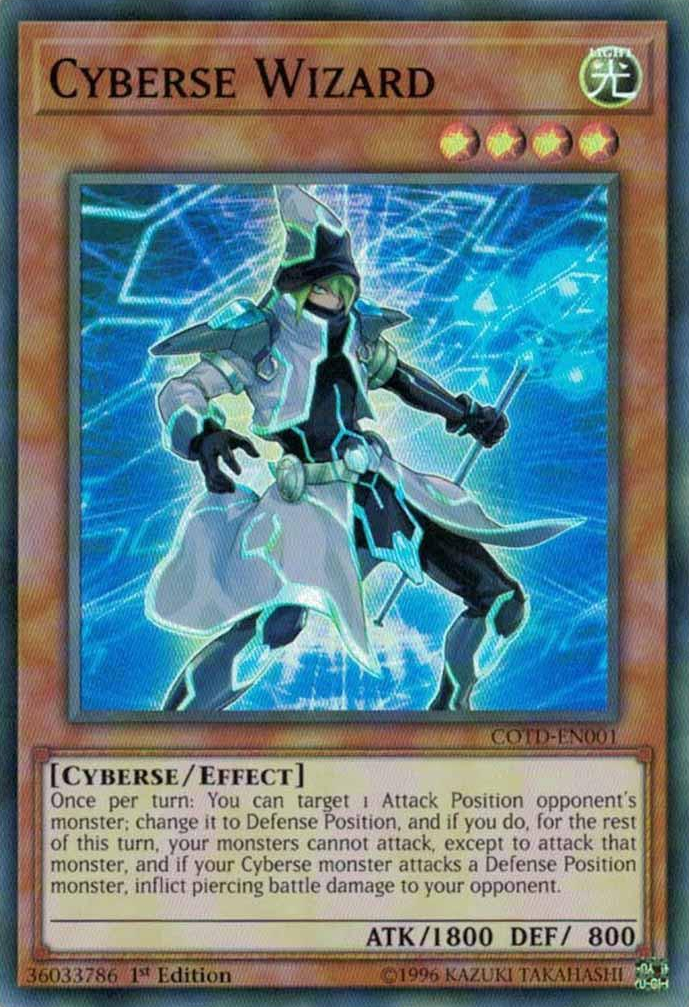 Cyberse Wizard [COTD-EN001] Super Rare | Jomio and Rueliete's Cards and Comics