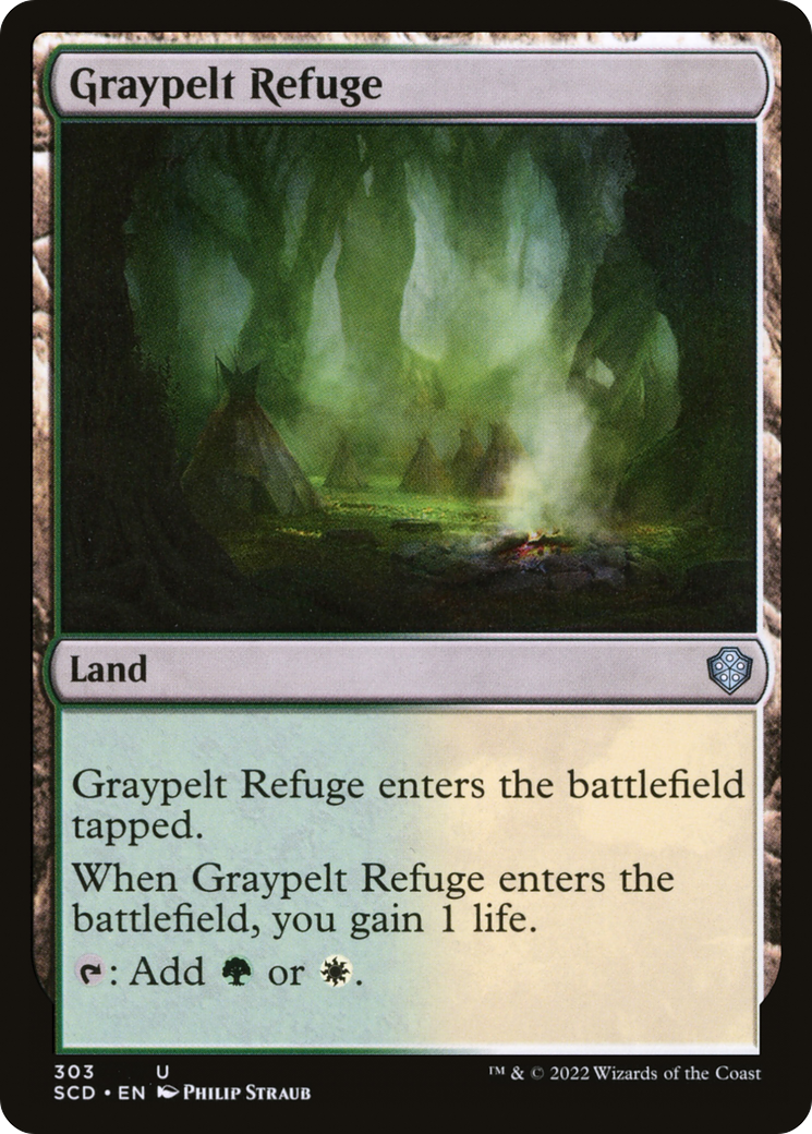 Graypelt Refuge [Starter Commander Decks] | Jomio and Rueliete's Cards and Comics