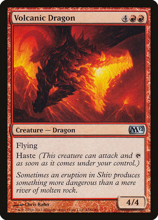 Volcanic Dragon [Magic 2012] | Jomio and Rueliete's Cards and Comics