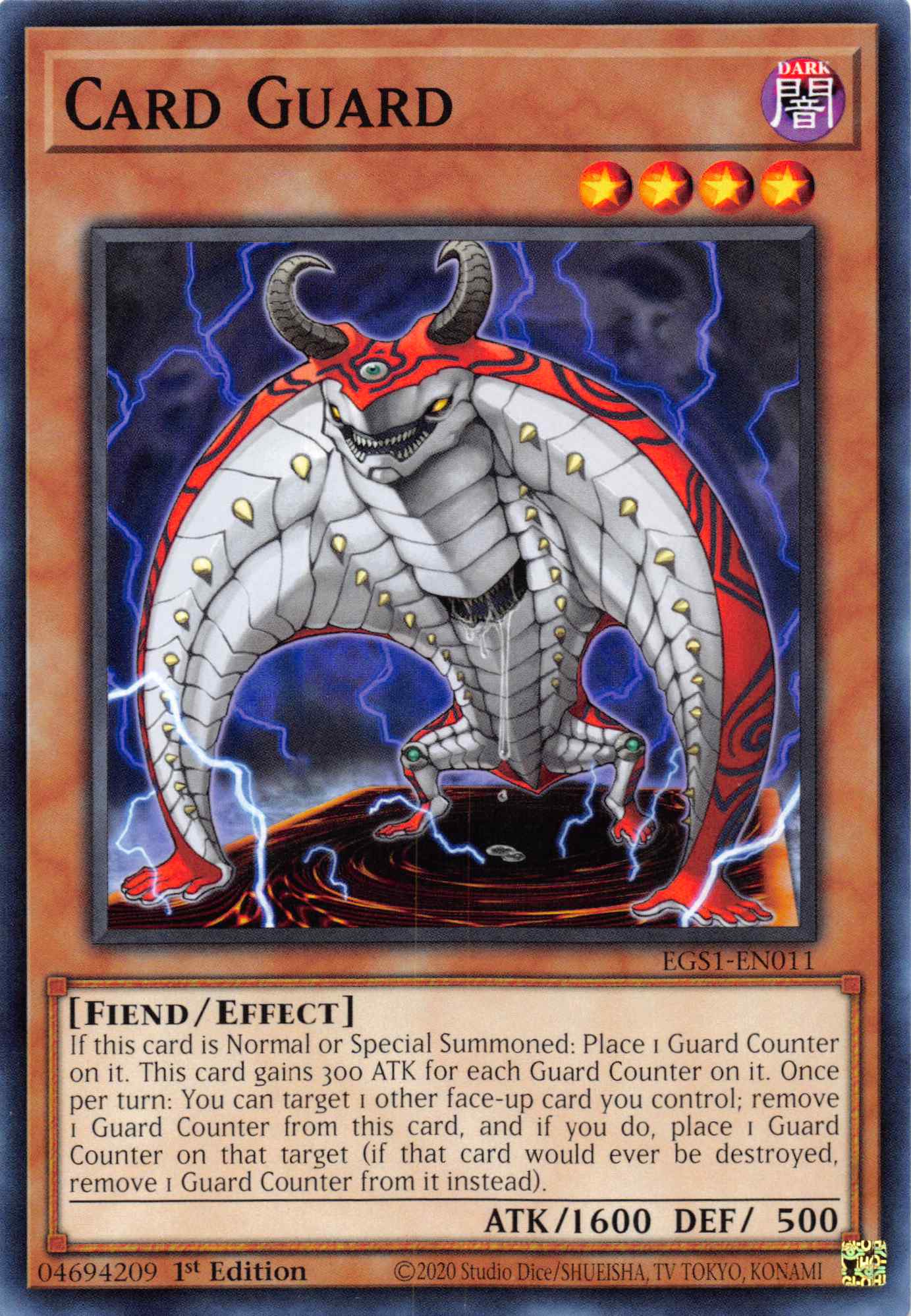 Card Guard [EGS1-EN011] Common | Jomio and Rueliete's Cards and Comics