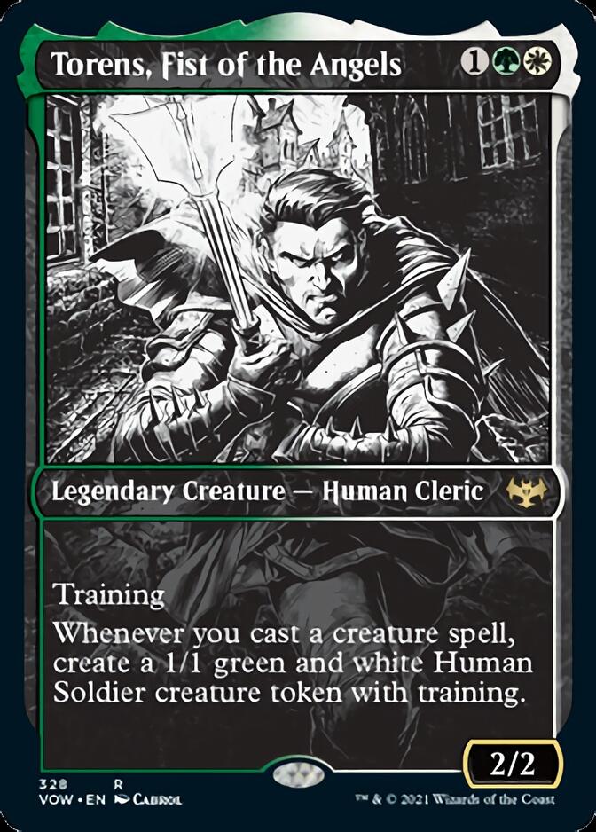 Torens, Fist of the Angels (Showcase Eternal Night) [Innistrad: Crimson Vow] | Jomio and Rueliete's Cards and Comics