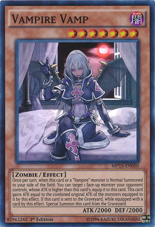 Vampire Vamp [MP15-EN050] Super Rare | Jomio and Rueliete's Cards and Comics