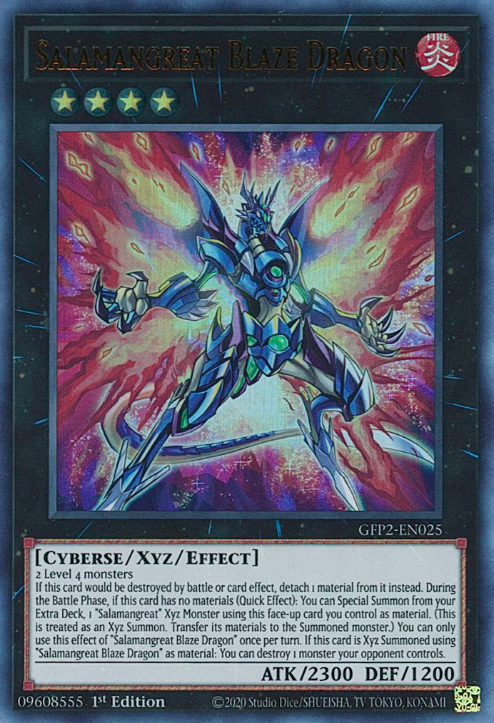 Salamangreat Blaze Dragon [GFP2-EN025] Ultra Rare | Jomio and Rueliete's Cards and Comics