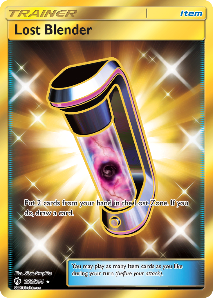 Lost Blender (233/214) [Sun & Moon: Lost Thunder] | Jomio and Rueliete's Cards and Comics