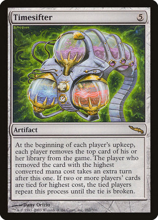 Timesifter [Mirrodin] | Jomio and Rueliete's Cards and Comics