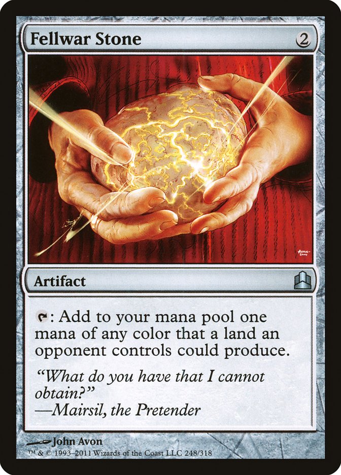 Fellwar Stone [Commander 2011] | Jomio and Rueliete's Cards and Comics