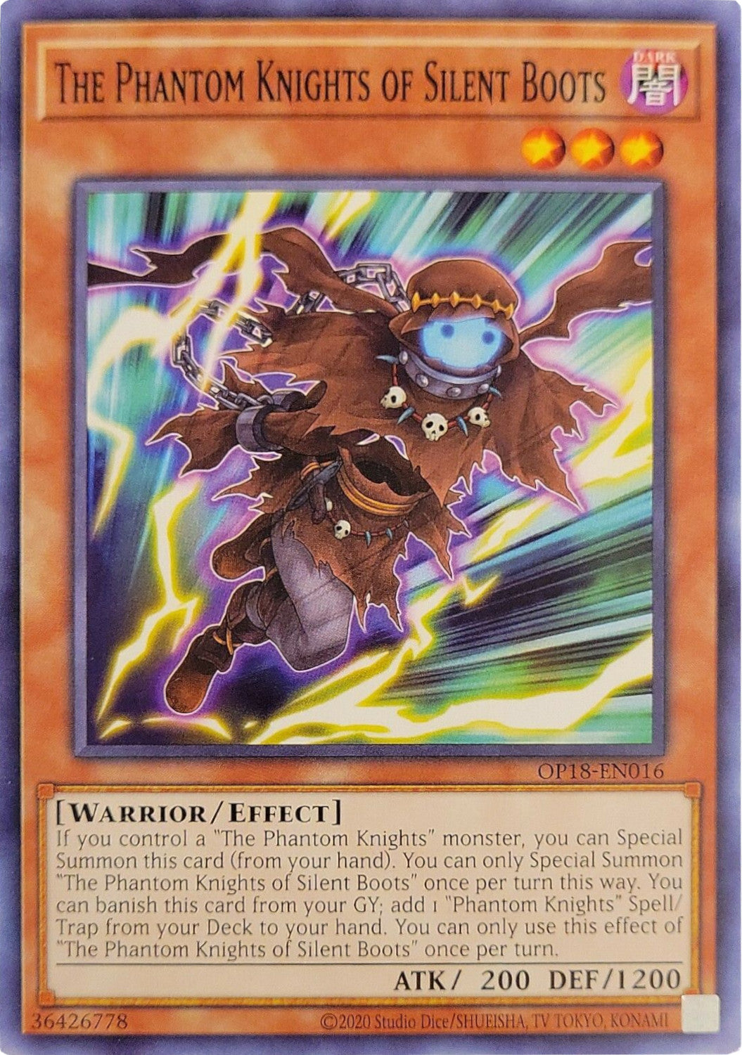 The Phantom Knights of Silent Boots [OP18-EN016] Common | Jomio and Rueliete's Cards and Comics