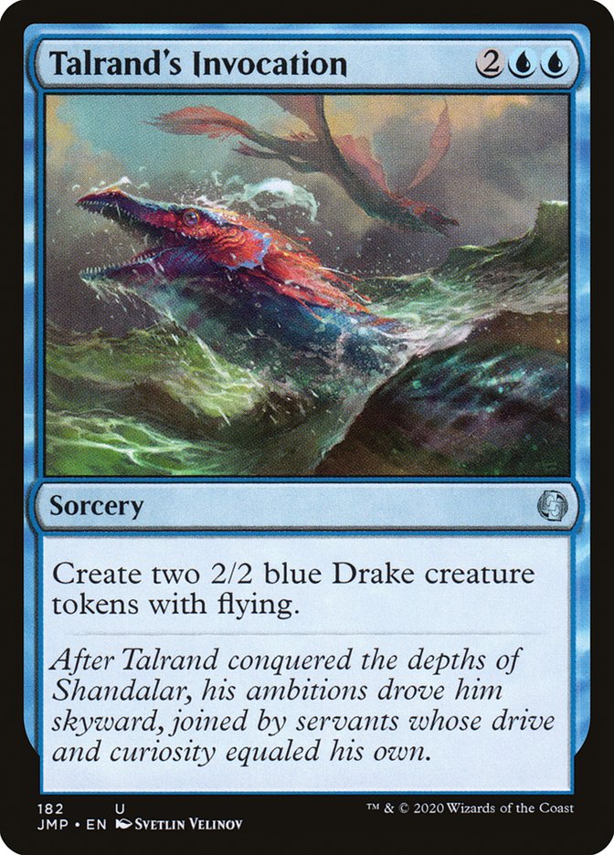 Talrand's Invocation [Jumpstart] | Jomio and Rueliete's Cards and Comics