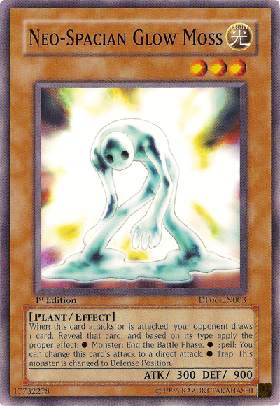 Neo-Spacian Glow Moss [DP06-EN003] Common | Jomio and Rueliete's Cards and Comics