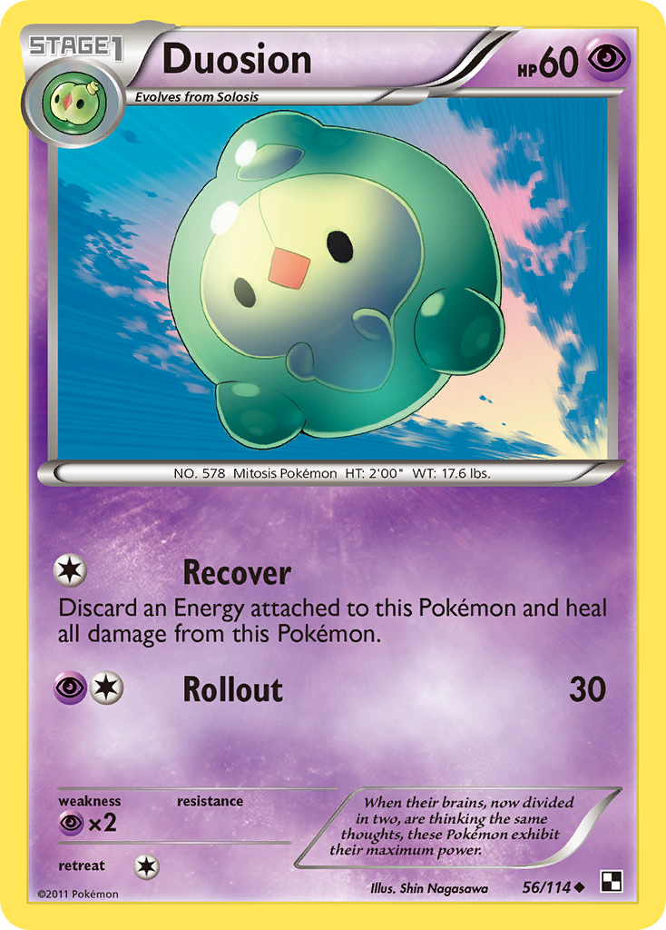 Duosion (56/114) [Black & White: Base Set] | Jomio and Rueliete's Cards and Comics