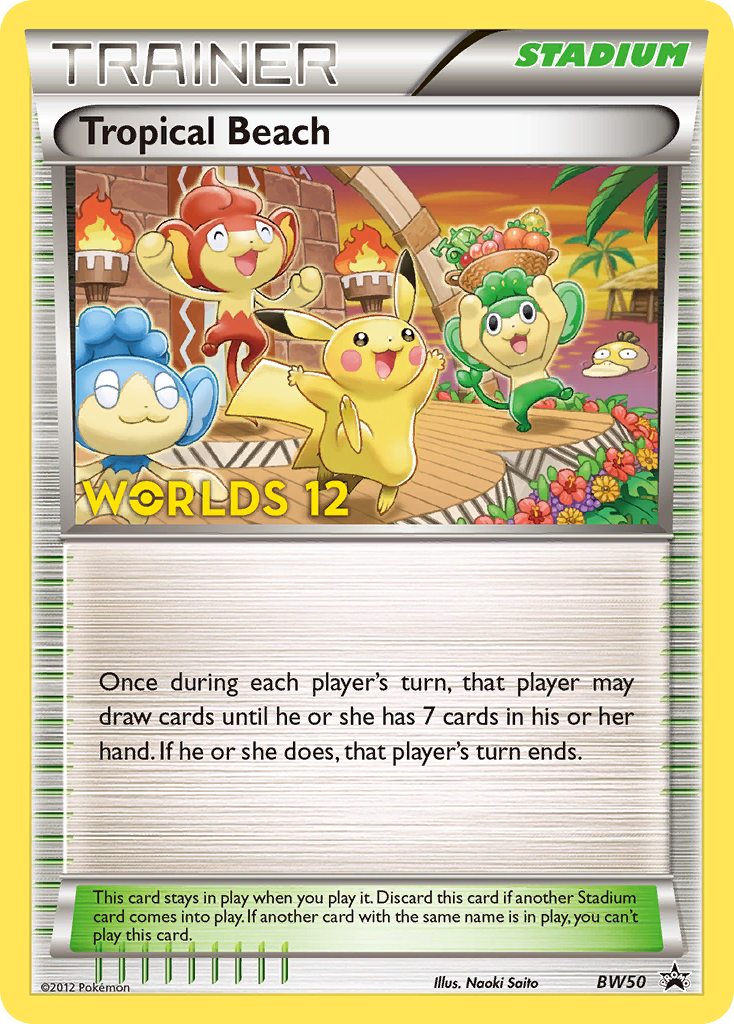 Tropical Beach (BW50) [Black & White: Black Star Promos] | Jomio and Rueliete's Cards and Comics